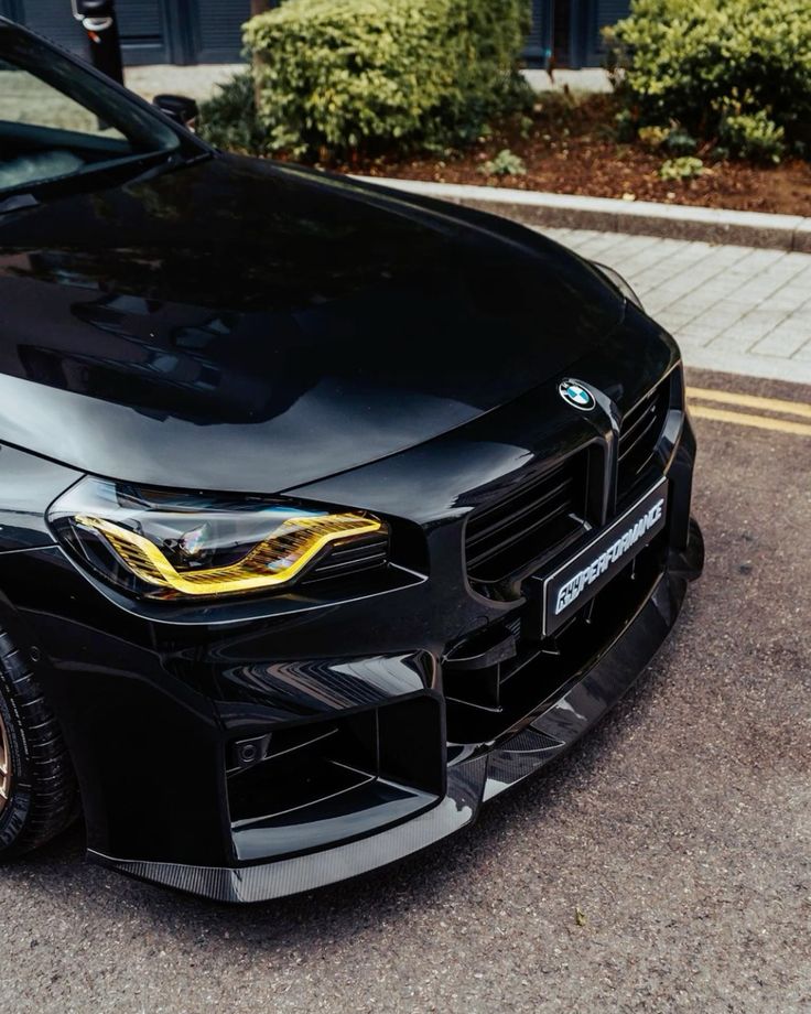BMW M2 G87 Front Lip - ABS - Carbon Color - German Auto B