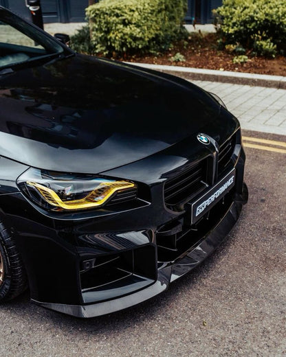 BMW M2 G87 Front Lip - ABS - Carbon Color - German Auto B