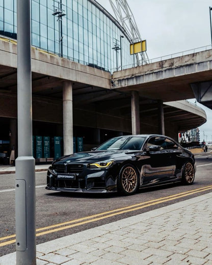 BMW M2 G87 Front Lip - ABS - Carbon Color - German Auto B